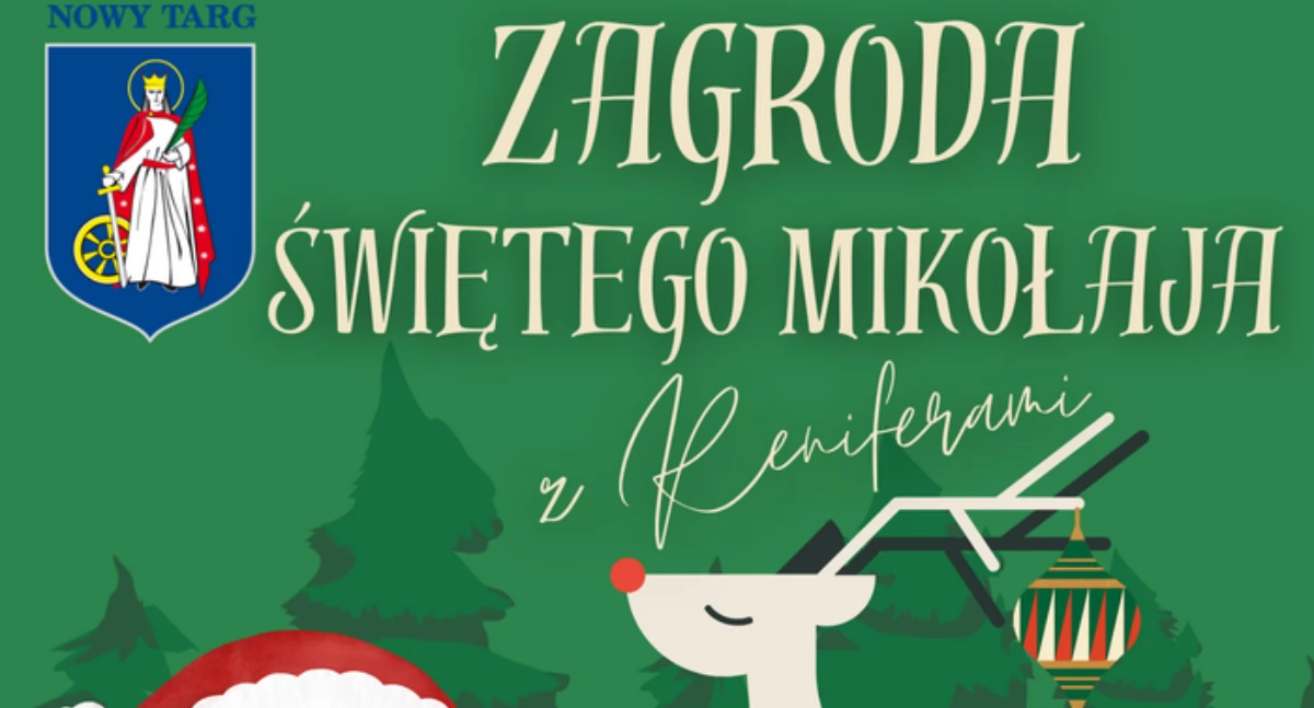 Festyny i pikniki, Zagroda Świętego Mikołaja magiczna atrakcja Jarmarku Bożonarodzeniowym Nowym Targu - zdjęcie, fotografia