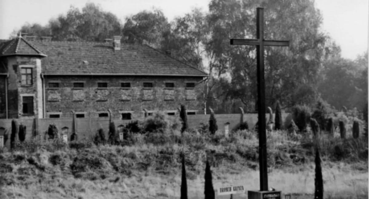 Historia i pamięć, rocznica urodzin Jerzego Podgórskiego ucznia więźnia niemieckiego obozu koncentracyjnego Auschwitz - zdjęcie, fotografia