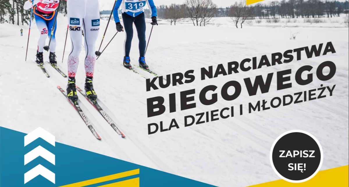 Edukacja, Bezpłatny bezpłatny narciarstwa biegowego dzieci młodzieży Nowego Targu - zdjęcie, fotografia