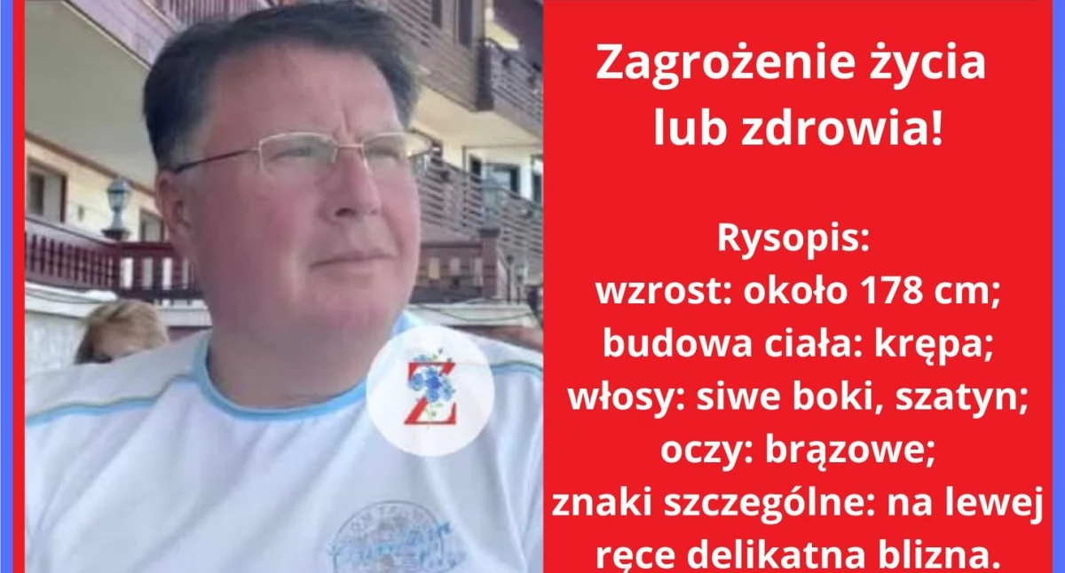 Akcje poszukiwawcze, Zaginął Marek Matjas Nowego Targu - zdjęcie, fotografia