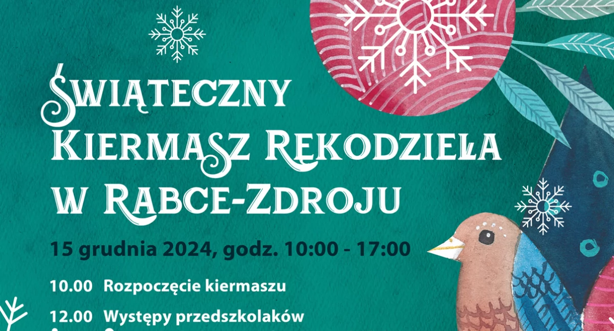 Spotkania, Świąteczny Kiermasz Rękodzieła Rabce Zdroju - zdjęcie, fotografia