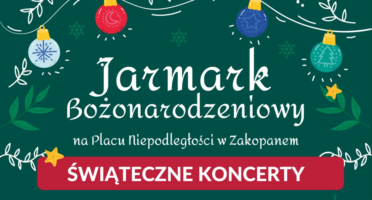 Koncerty, Świąteczne Koncerty Placu Niepodległości Muzyczna Magia Zakopanem - zdjęcie, fotografia