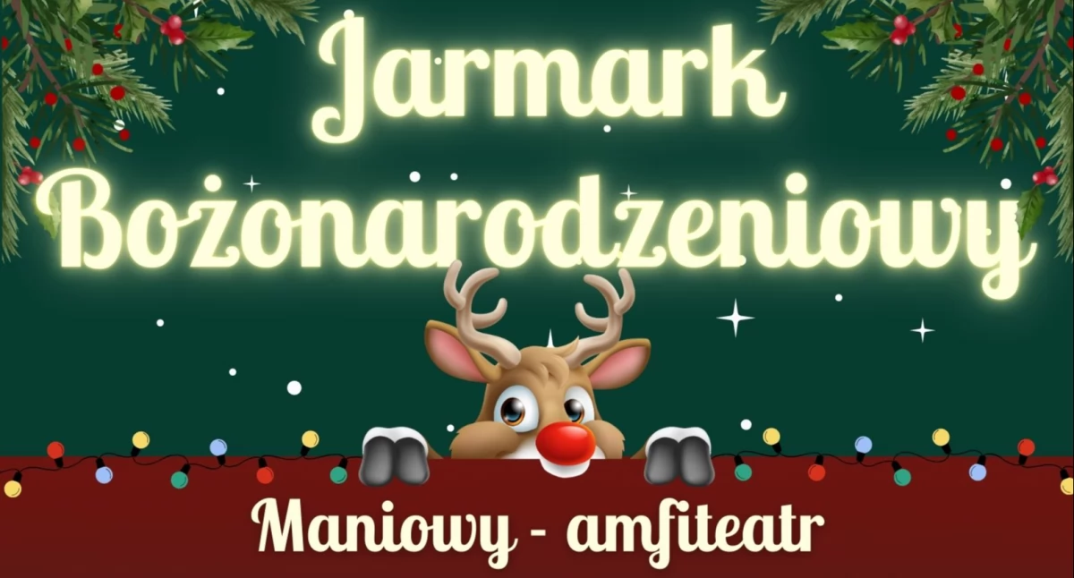 Spotkania, Jarmark Bożonarodzeniowy połączony otwarciem amfiteatru Maniowach - zdjęcie, fotografia