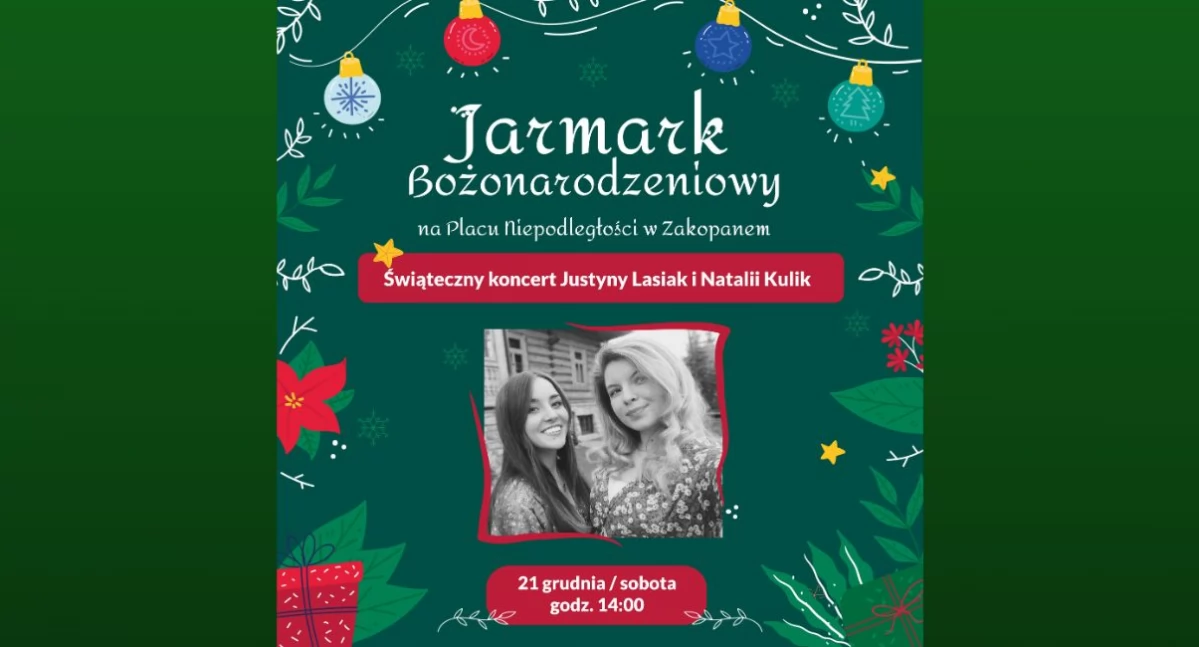 Koncerty, Tatranka Jarmarku Bożonarodzeniowym Zakopanem - zdjęcie, fotografia