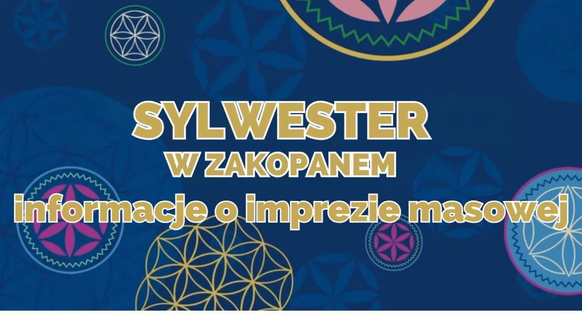 Sprawy lokalne, Sylwester Zakopanem 2024/2025 informacje imprezie masowej - zdjęcie, fotografia