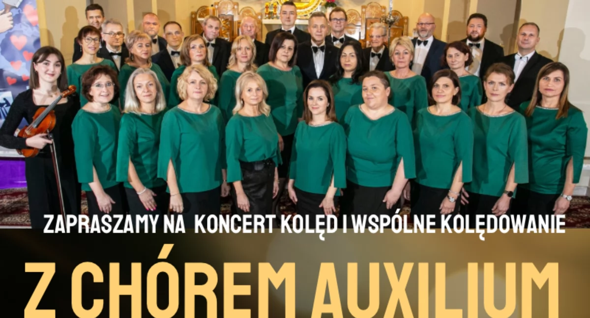 Koncerty, Wspólne kolędowanie chórem Auxilium szpitalu Nowym Targu - zdjęcie, fotografia