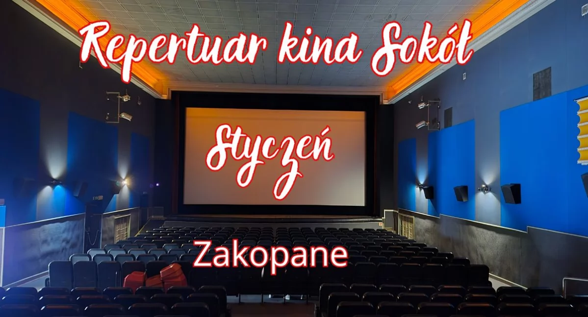 Kino, Zapraszamy filmowe seanse styczniu kinie Sokół! - zdjęcie, fotografia
