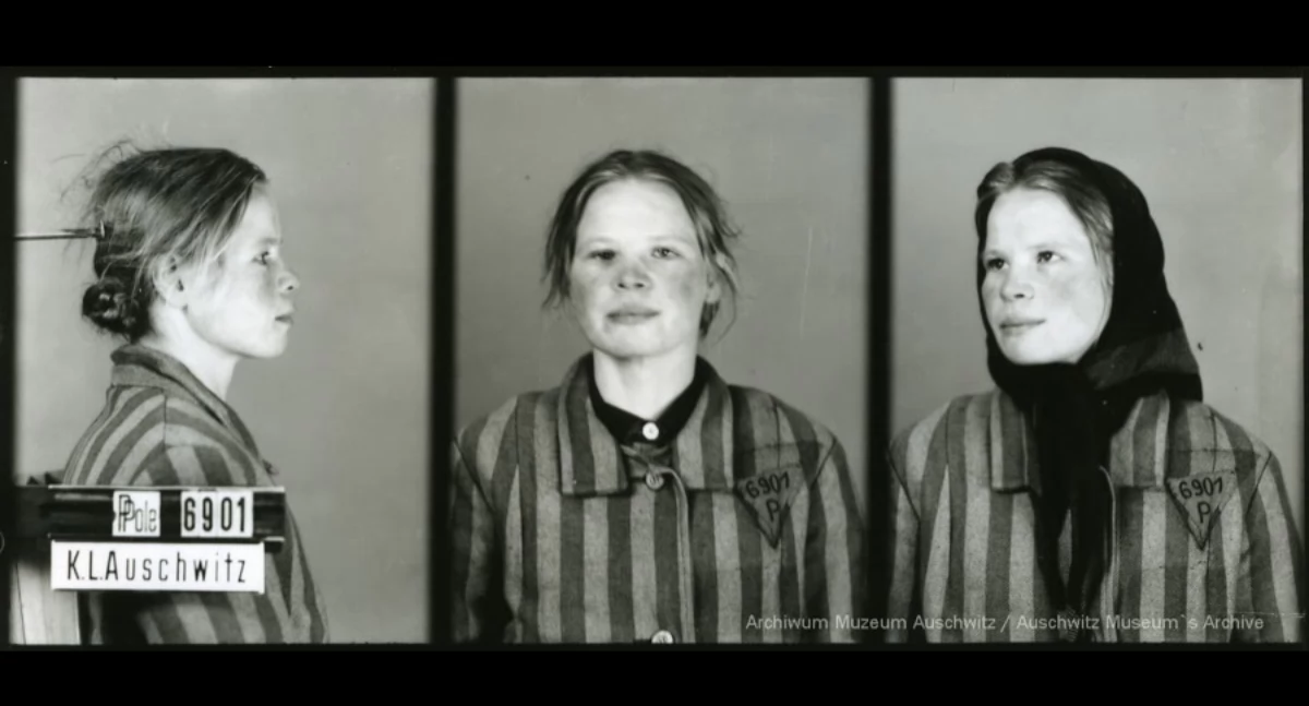 Historia i pamięć, rocznica urodzin Heleny Świder Podhala więźniarki niemieckiego obozu koncentracyjnego Auschwitz - zdjęcie, fotografia