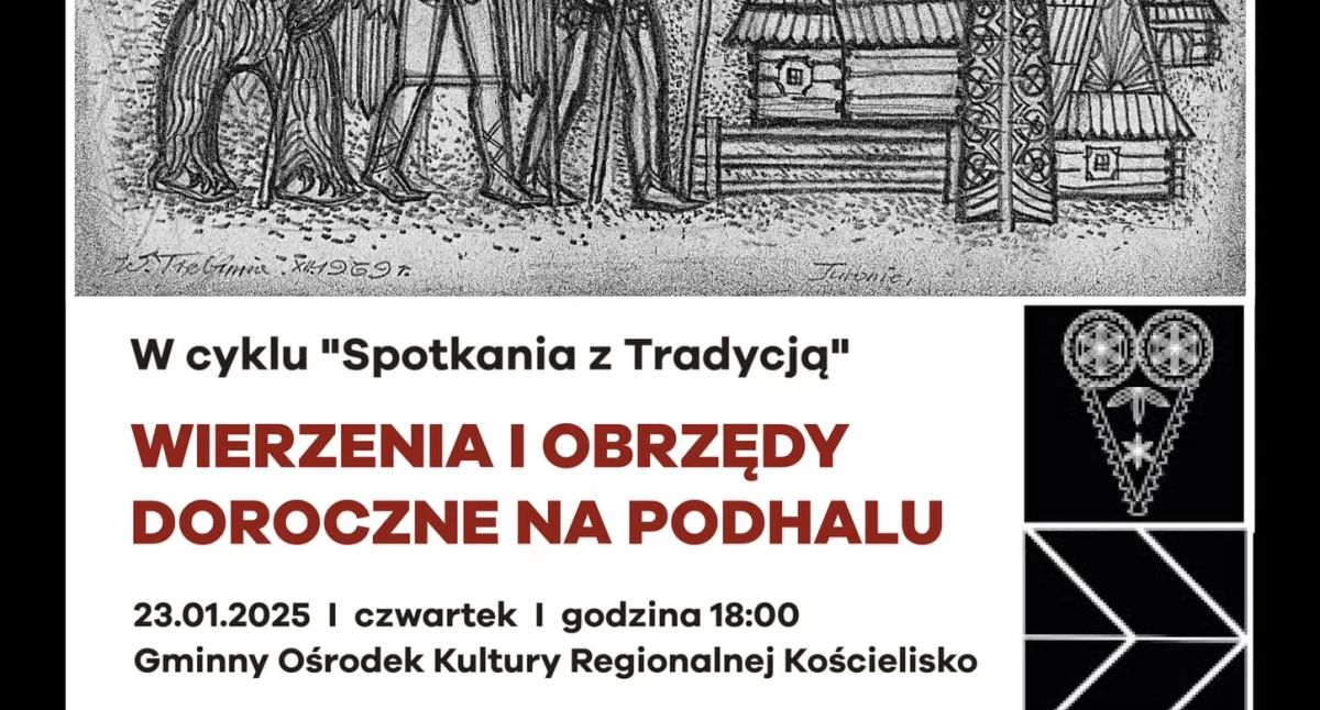 Folklor, Wierzenia obrzędy Podhala wyjątkowe spotkanie Kościelisku - zdjęcie, fotografia