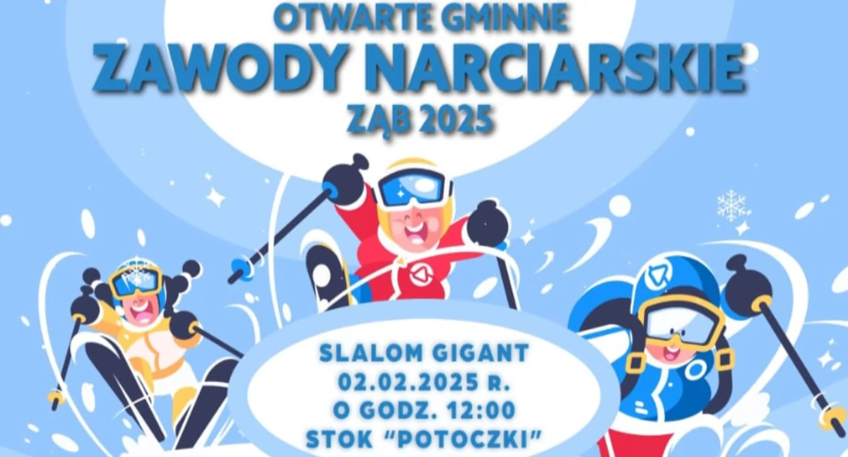 Inne sporty, Zaproszenie Otwarte Gminne Zawody Narciarskie - zdjęcie, fotografia