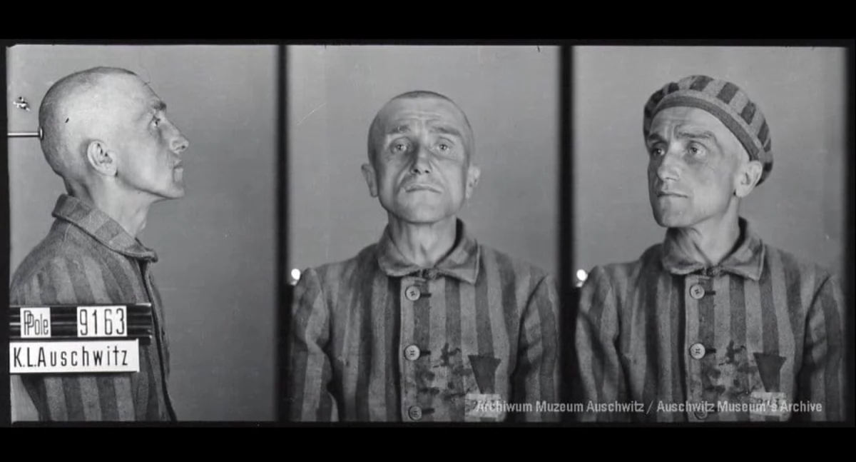 Historia i pamięć, rocznica urodzin Franciszka Jarząbka więźnia niemieckiego obozu koncentracyjnego Auschwitz - zdjęcie, fotografia