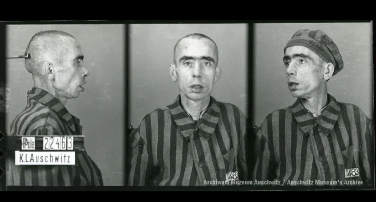 Historia i pamięć, rocznica urodzin Stanisława Cudzicha Białego Dunajca więźnia niemieckiego obozu koncentracyjnego Auschwitz - zdjęcie, fotografia