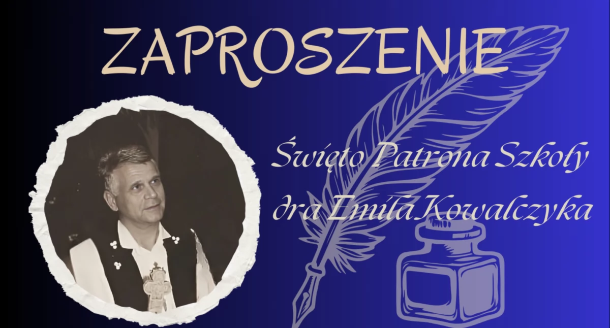 Edukacja, Uroczyste obchody Święta Patrona Szkoły Emila Kowalczyka - zdjęcie, fotografia