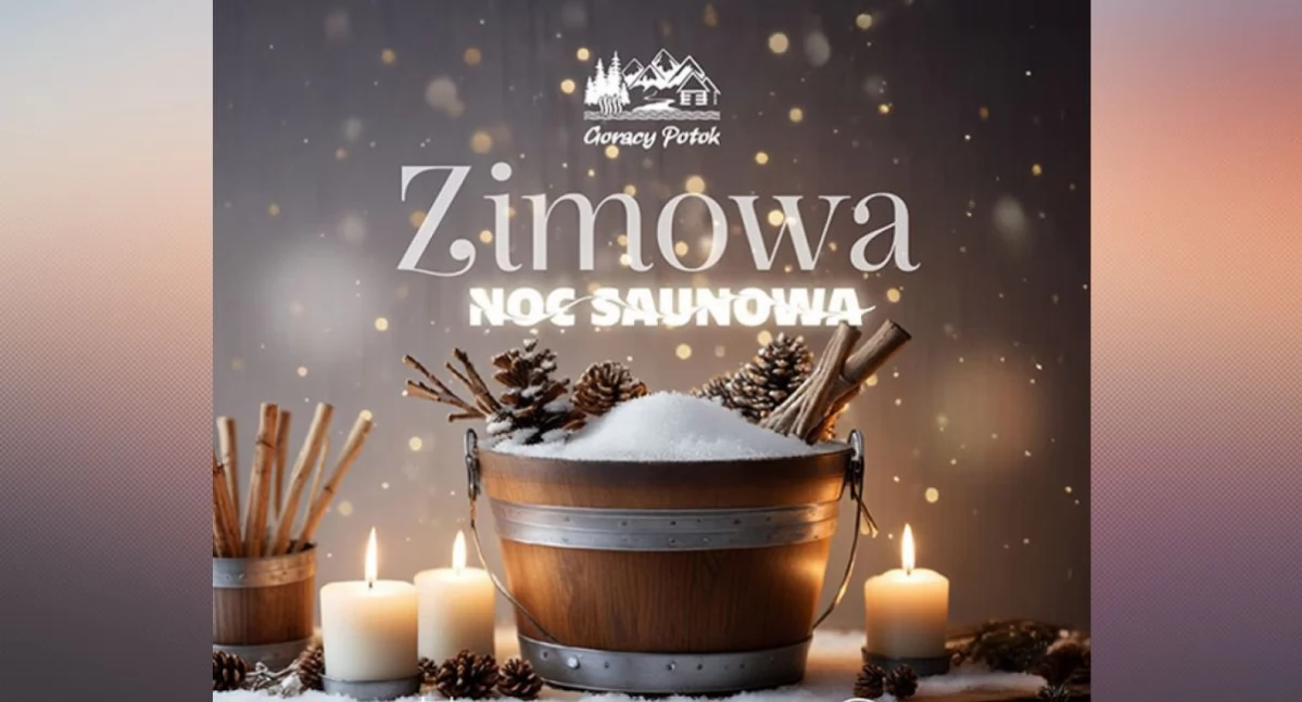Polecamy, Zimowa Saunową Termach Gorący Potok - zdjęcie, fotografia