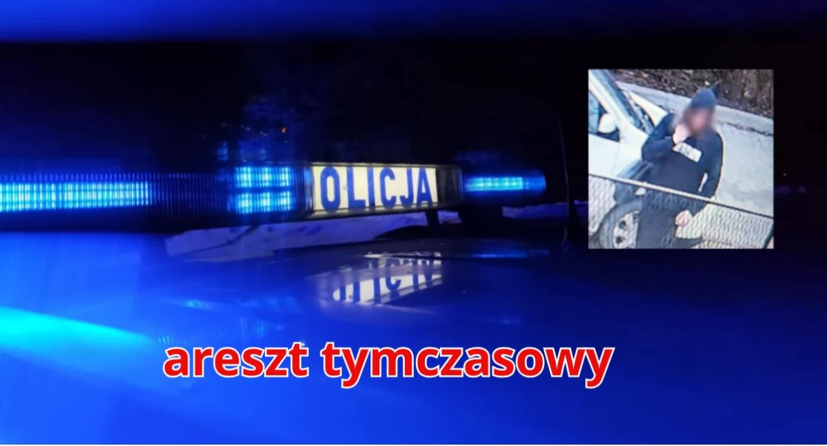 Informacje 112, Tymczasowy areszt latka podejrzanego latkę Rabce Zdroju - zdjęcie, fotografia