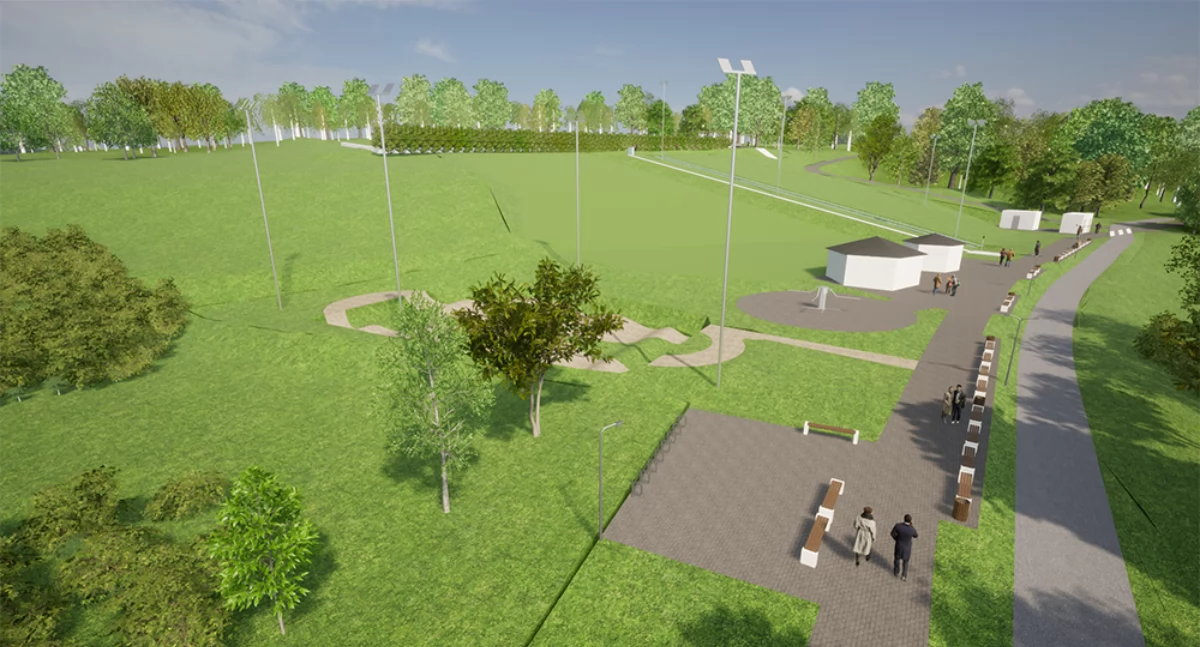 Inwestycje, Rabka Zdrój stawia sport rekreację powstanie nowoczesny pumptrack - zdjęcie, fotografia
