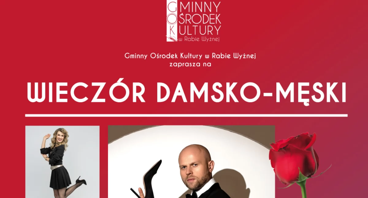 Spotkania, Zaproszenie wyjątkowy wieczór damsko męski - zdjęcie, fotografia