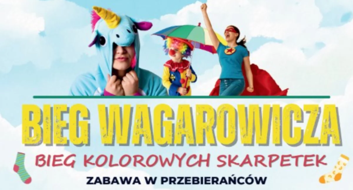Biegi, Wagarowicza kolorowa zabawa powitanie wiosny Zakopanem - zdjęcie, fotografia