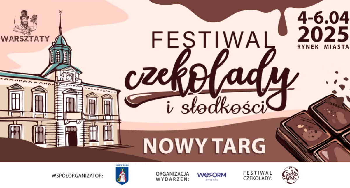 Warsztaty, Festiwal Czekolady Słodkości ponownie Nowym Targu - zdjęcie, fotografia
