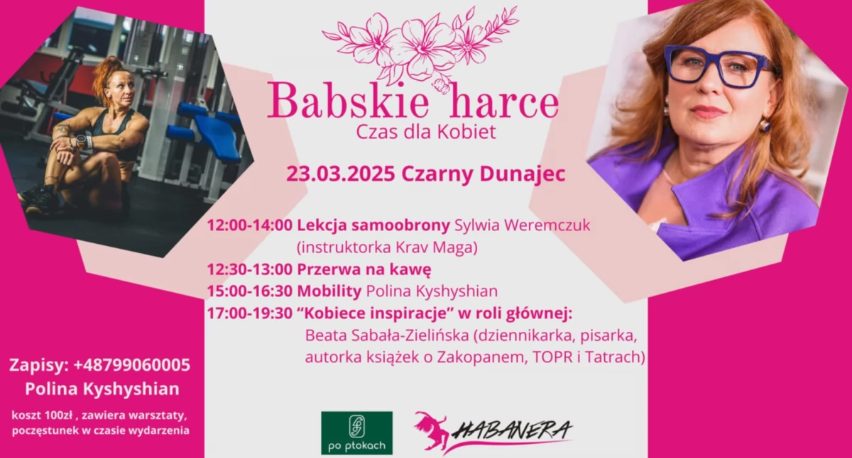 Spotkania, Babskie Harce zaproszenie spotkanie pełne inspiracji kobiet Czarnym Dunajcu - zdjęcie, fotografia