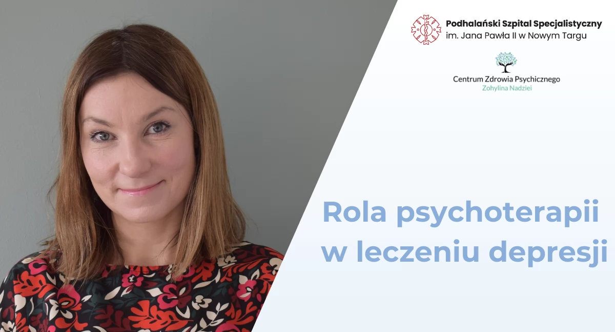 Zdrowie, psychoterapii leczeniu depresji rozmowa psycholog Patrycją Pawlicką Gruszką - zdjęcie, fotografia
