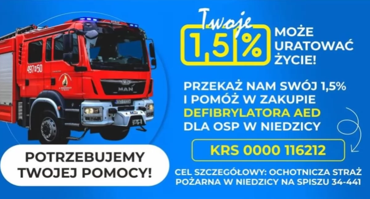 Pomoc charytatywna, Wspieraj Niedzica Twój może uratować życie - zdjęcie, fotografia