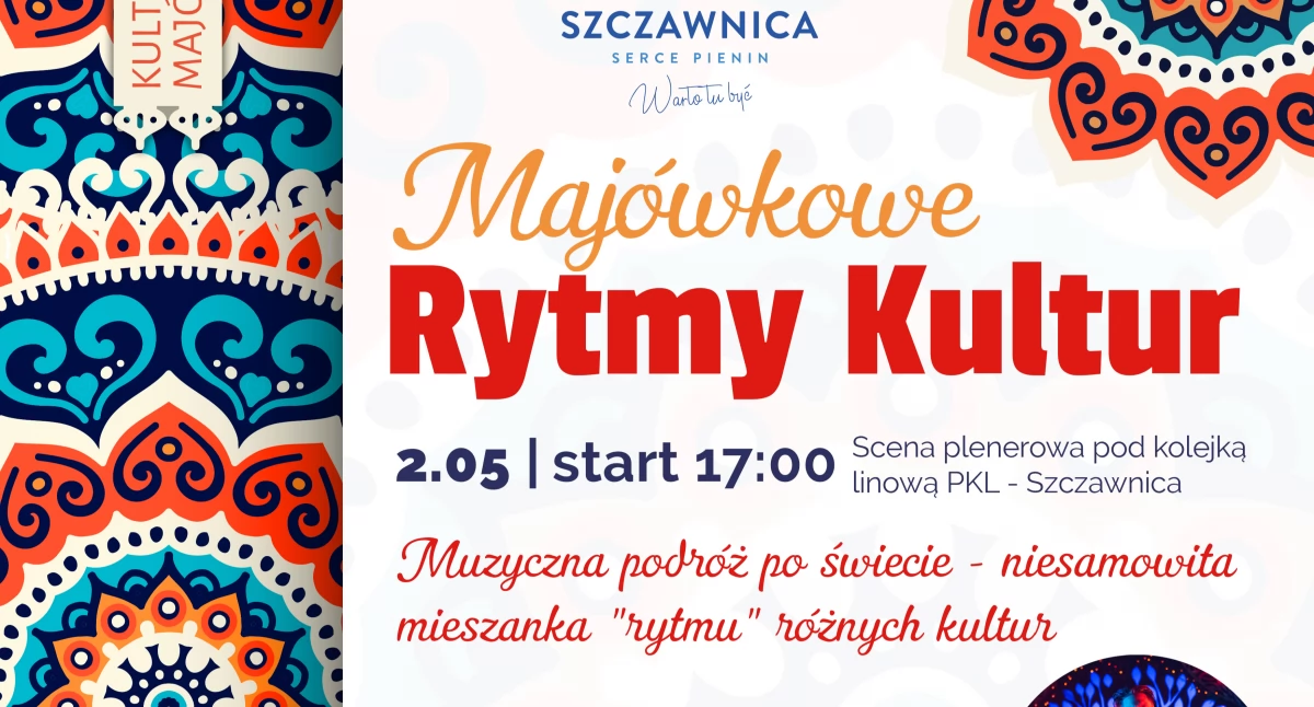 Muzyka, Muzyczna Majówka Szczawnicy Rytmy Kultur Kolejką - zdjęcie, fotografia