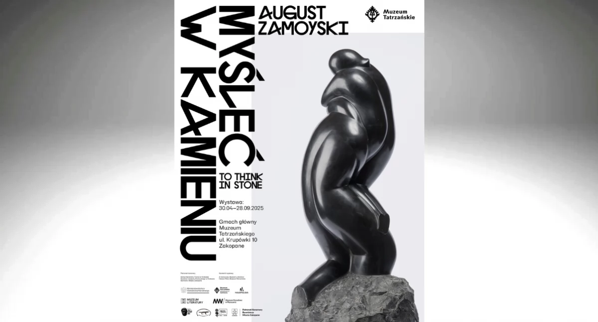 Wystawy, Wernisaż wystawy „August Zamoyski Myśleć kamieniu” Muzeum Tatrzańskim kwietnia Zakopanem - zdjęcie, fotografia
