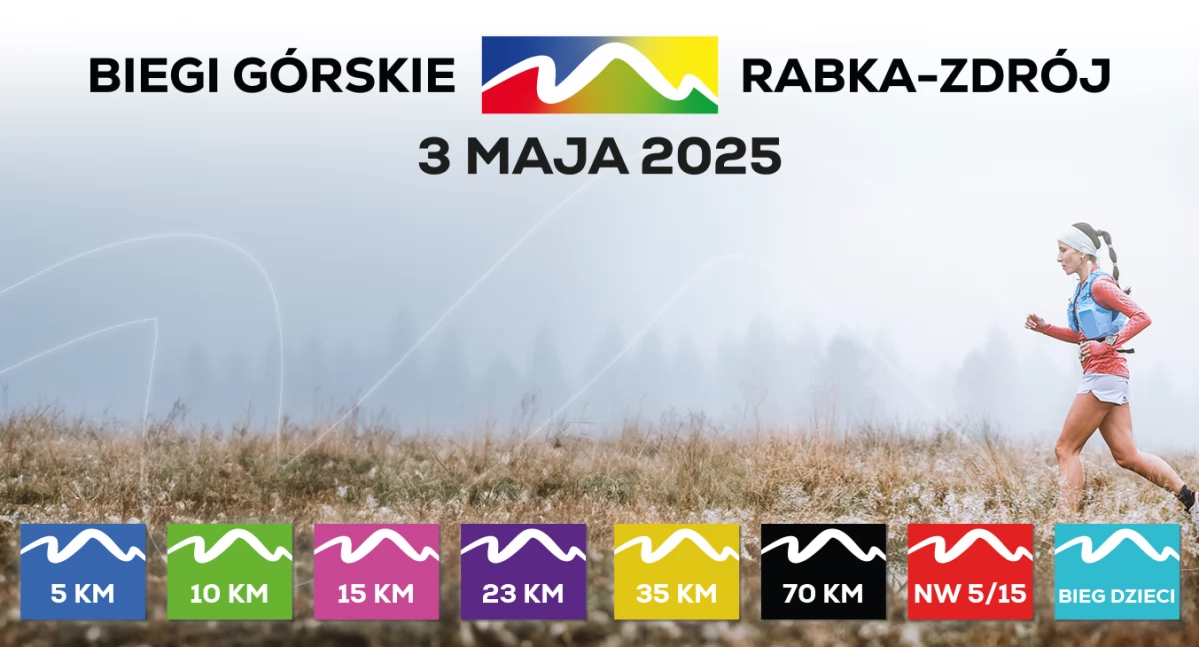 Biegi, Biegi Górskie Rabka Zdrój Wyjątkowa Majówka Biegaczy Miłośników - zdjęcie, fotografia