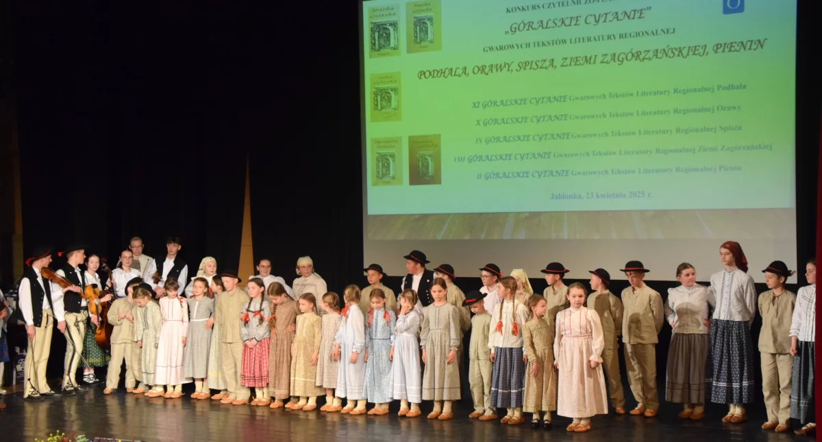 Folklor, Młodzi strażnicy góralskiej gwary podsumowanie kolejnej edycji Góralskiego Cytania - zdjęcie, fotografia