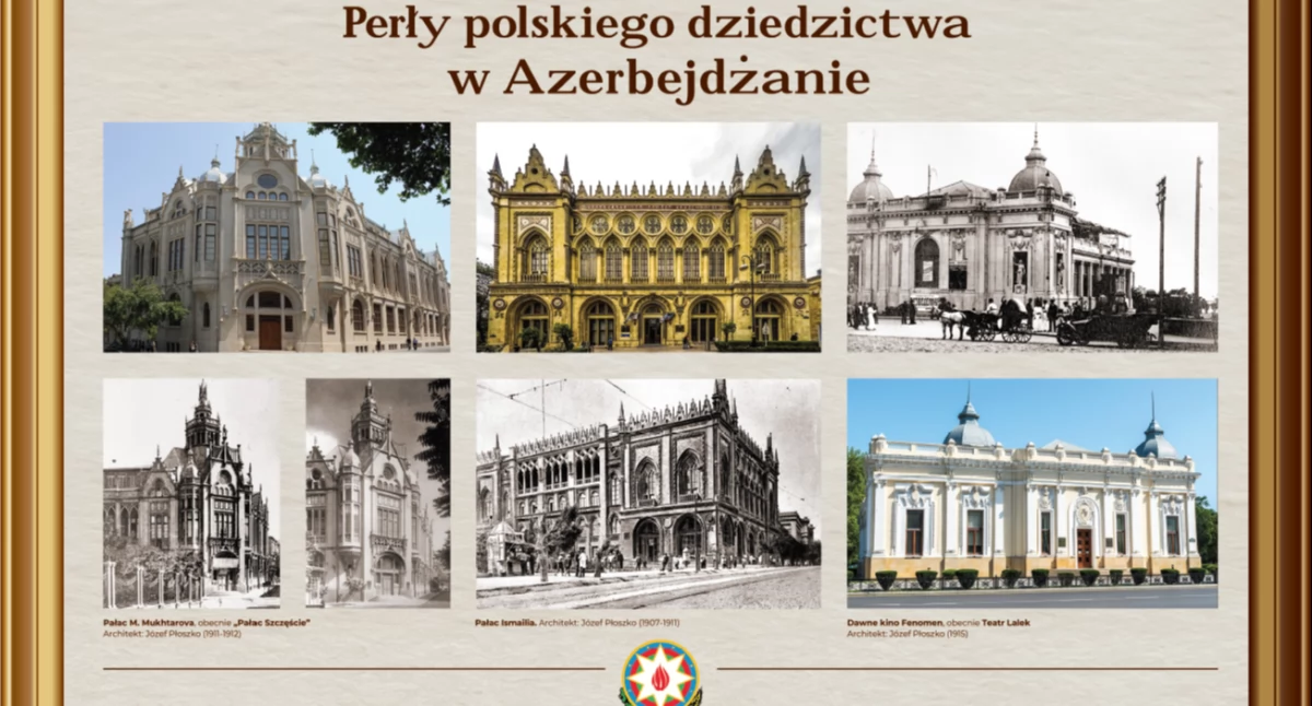 Wystawy, Zaproszenie otwarcie wystawy plenerowej „Perły polskiego dziedzictwa Azerbejdżanie” - zdjęcie, fotografia