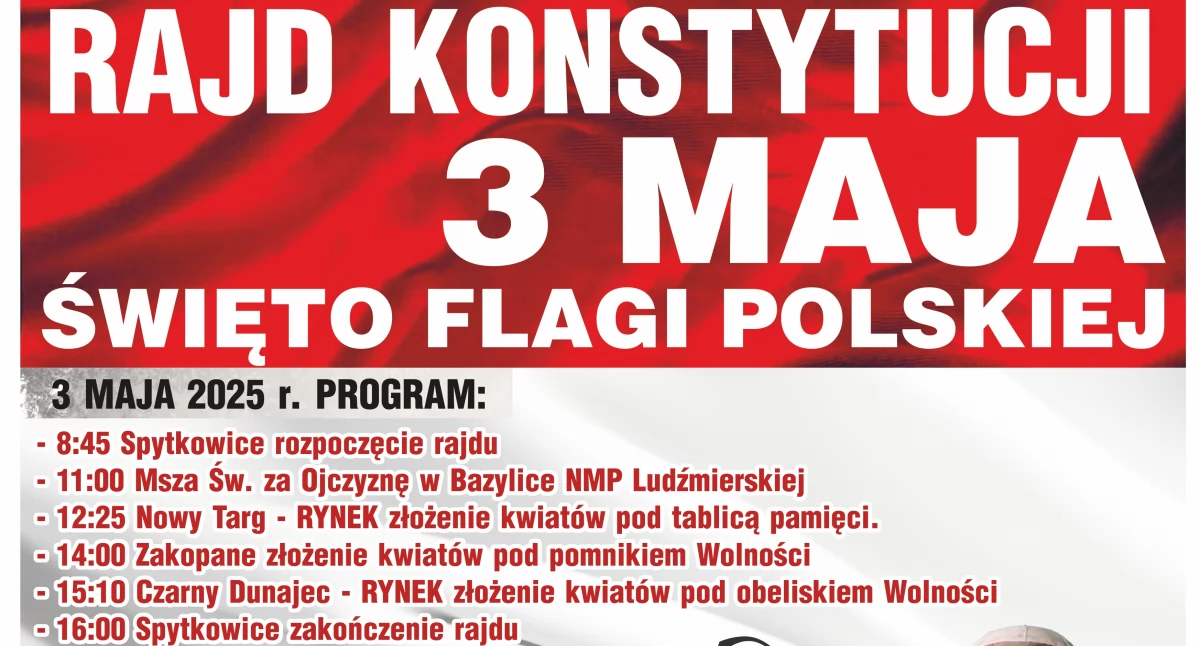 Rowery, Rowerowy Konstytucji Patriotyczny przejazd przez Podhale - zdjęcie, fotografia
