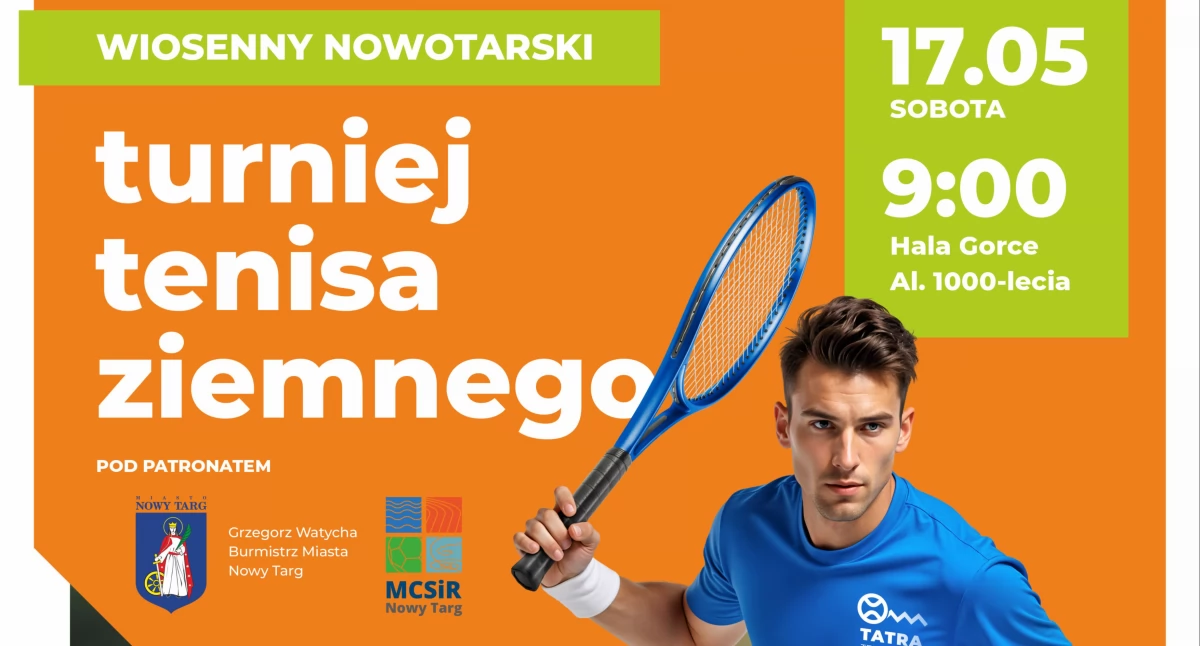 Inne sporty, Wiosenny Nowotarski Turniej Tenisa Ziemnego - zdjęcie, fotografia