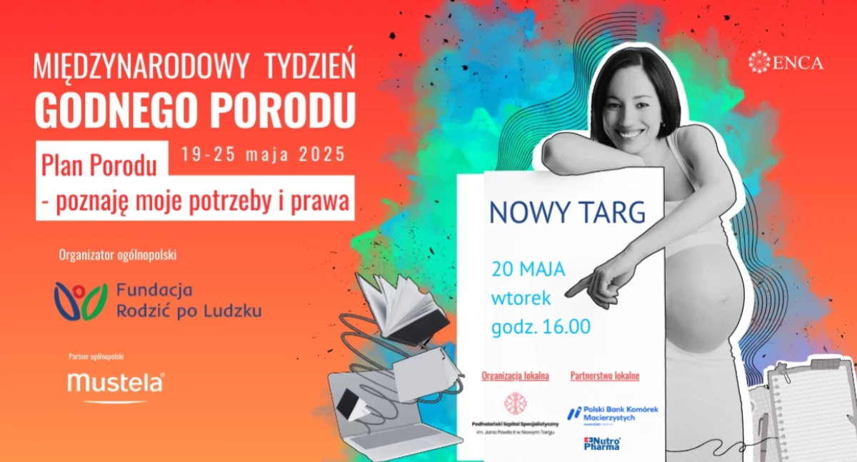 Zdrowie, Przyjdź zaplanuj swój poród! Bezpłatne spotkanie Nowym Targu okazji Tygodnia Godnego Porodu - zdjęcie, fotografia