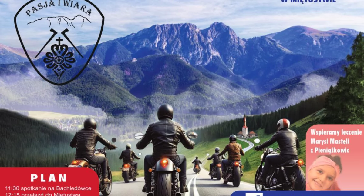 Spotkania, Zjazd Motocyklowy Miętustwie czerwca charytatywnym akcentem Marysi - zdjęcie, fotografia