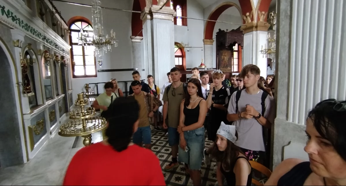 Edukacja, Grecka przygoda kadetów Nowego Targu szkolna wycieczka pełna wrażeń - zdjęcie, fotografia