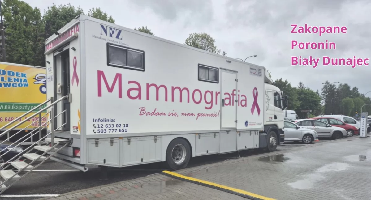 Zdrowie, Bezpłatna mammografia powiecie tatrzańskim sprawdź kiedy przyjedzie mammobus - zdjęcie, fotografia