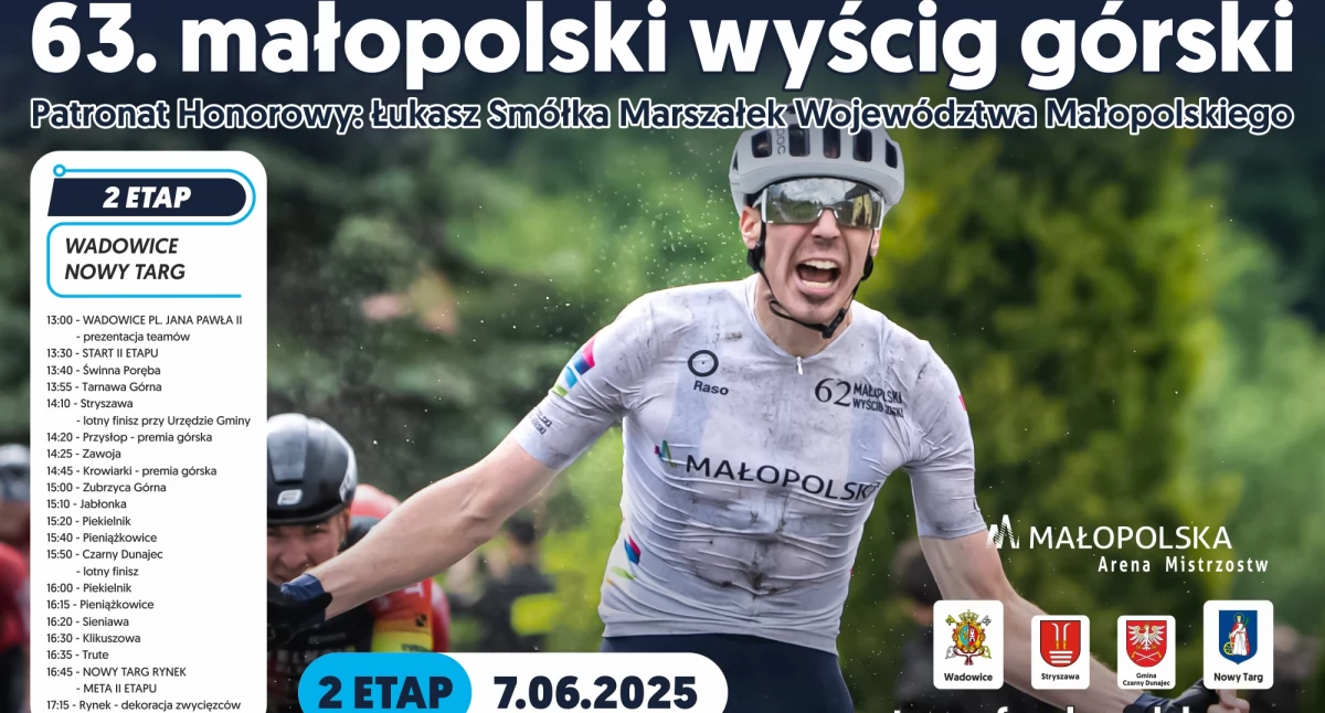 Rowery, Małopolski Wyścig Górski metą Nowym Targu! - zdjęcie, fotografia