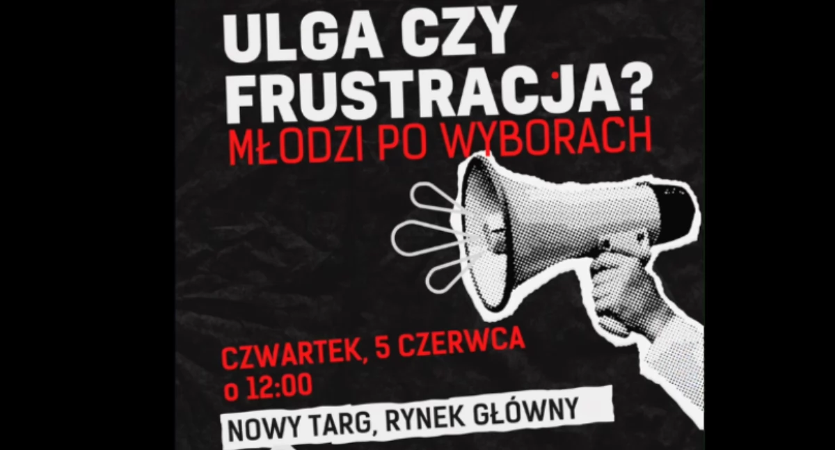 Polityka, TVN24 programem „Czarno białym” Nowym Targu dziennikarze zapraszają młodych rozmowy - zdjęcie, fotografia