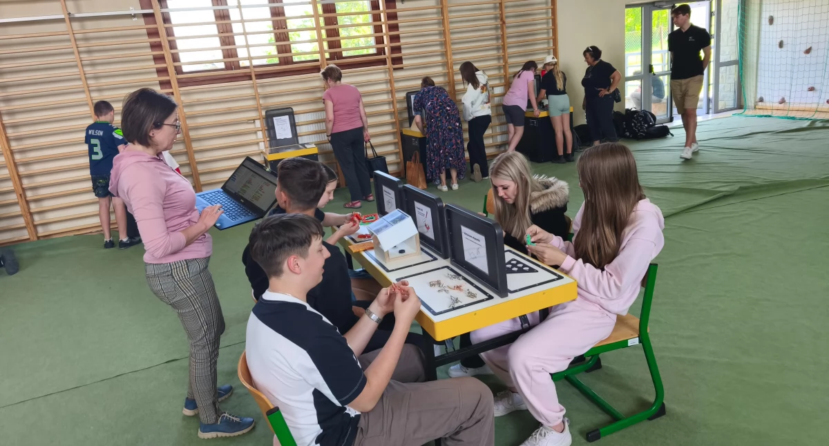 Edukacja, Wystawa matmo!” Szkole Podstawowej Chochołowie eksperymentowania matematyką - zdjęcie, fotografia
