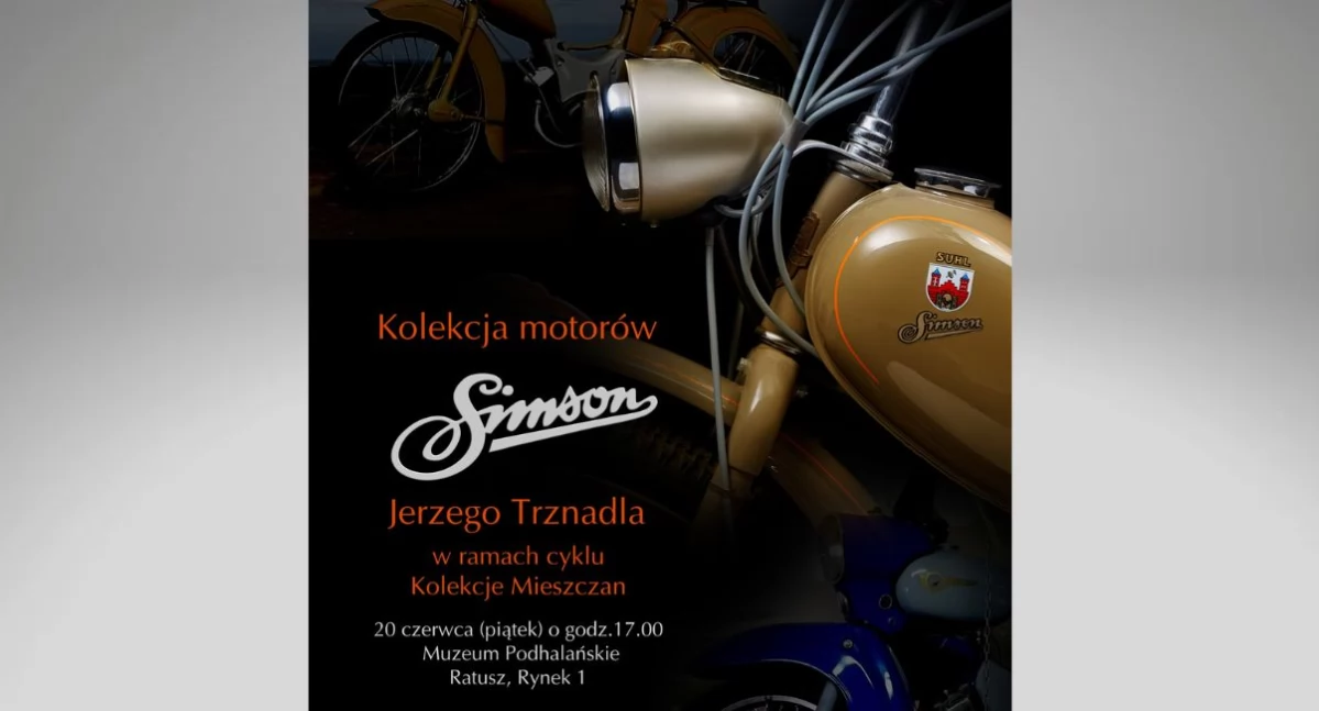 Wystawy, Unikatowa kolekcja motocykli Simson Jerzego Trznadla Ratuszu Nowym Targu - zdjęcie, fotografia