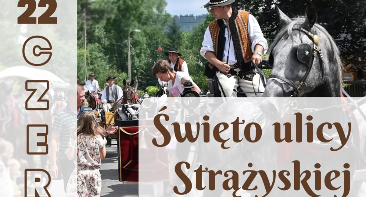 Spotkania, Święto ulicy Strążyskiej święta barwna parada konkursy czerwca - zdjęcie, fotografia