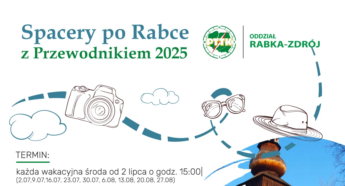 Imprezy , Spacery Rabce przewodnikiem Letnia propozycja mieszkańców turystów - zdjęcie, fotografia