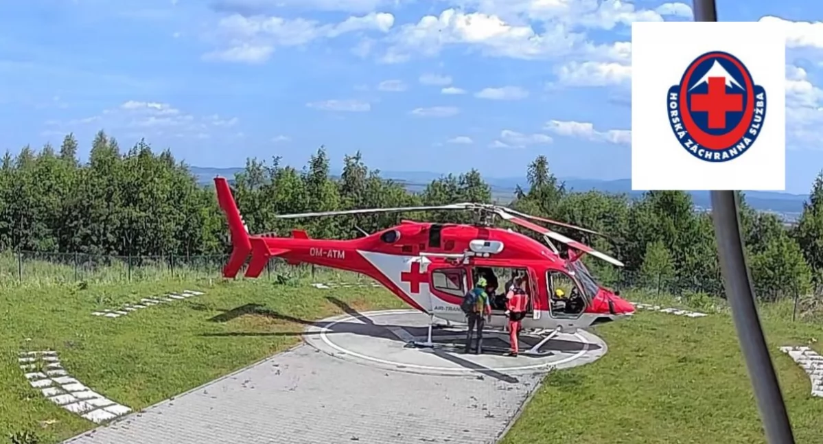 Góry, Polski turysta ranny Tatrach Słowackich akcja ratunkowa rejonie Vysokej - zdjęcie, fotografia