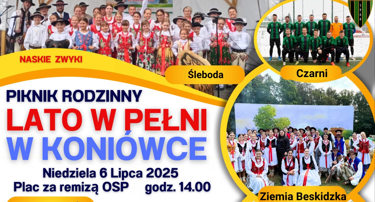 Festyny i pikniki, Rodzinny Piknik „Lato Pełni” Koniówce niebawem - zdjęcie, fotografia