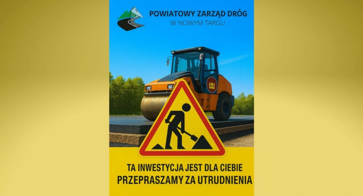 Drogi, Utrudnienia drogowe miejscowości Ciche Całkowite zamknięcie odcinka drogi powiatowej 1654K - zdjęcie, fotografia