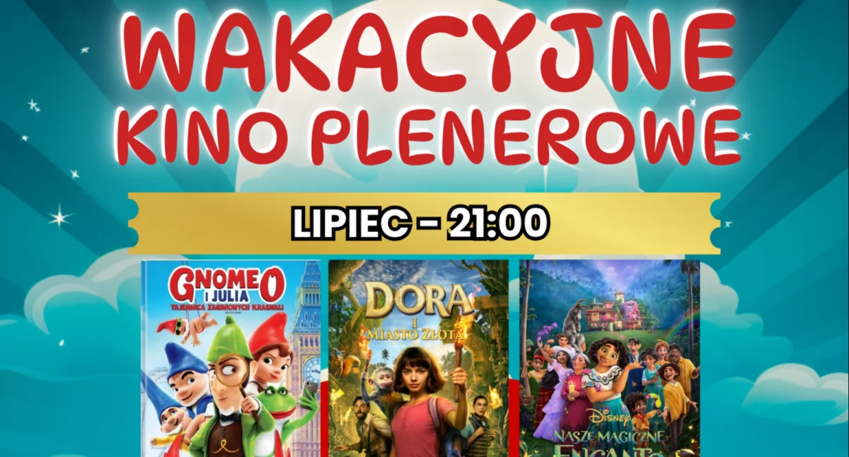 Kino, Wakacyjne Plenerowe Szaflarach seanse gołym niebem każdą niedzielę - zdjęcie, fotografia