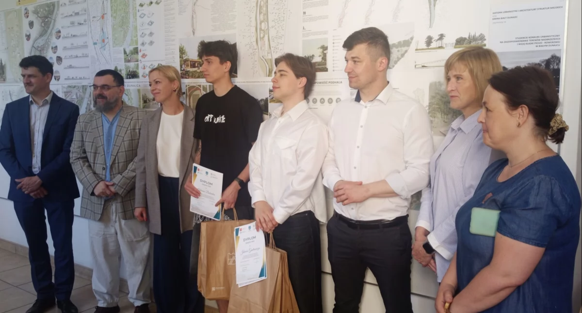 Edukacja, Studenci Politechniki Krakowskiej pomysłami Białego Dunajca - zdjęcie, fotografia