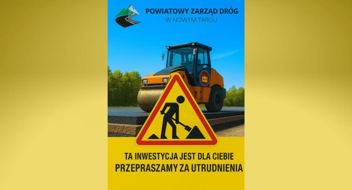 Drogi, Sromowce Wyżne zamknięcie odcinka drogi powiatowej 1638K dniach 14–16 lipca - zdjęcie, fotografia
