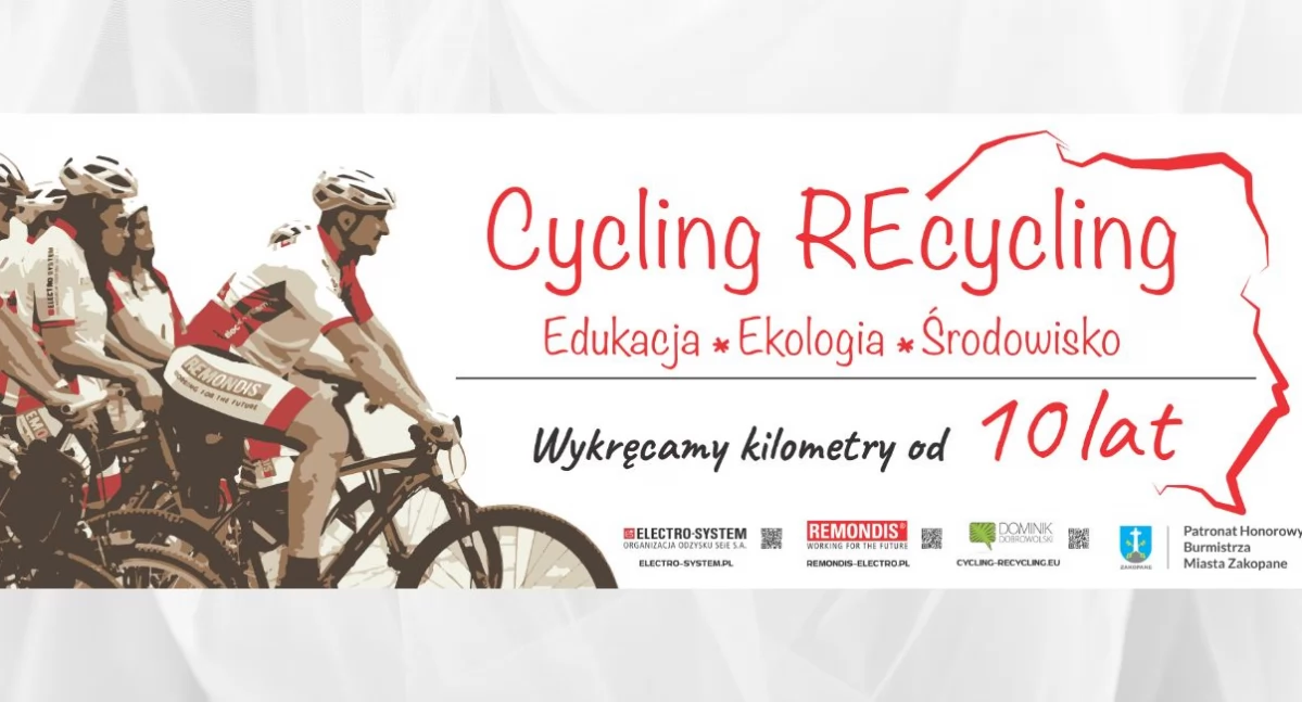 Sprawy lokalne, Cycling Recycling rusza Zakopanego ekologiczny rowerowy połączy sport recycling edukację - zdjęcie, fotografia